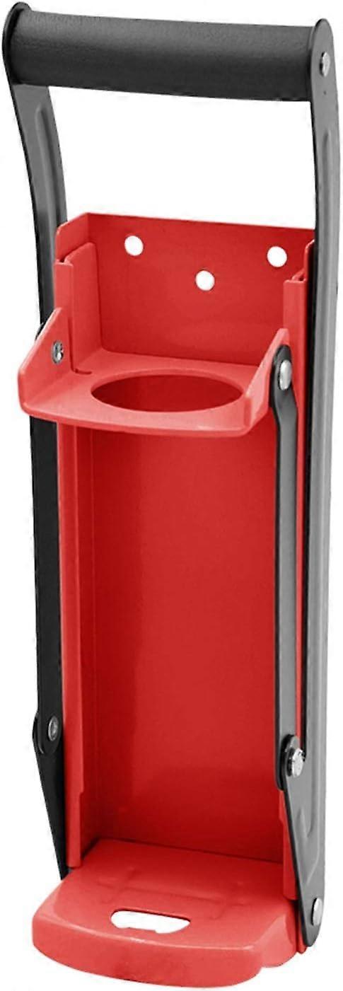 Heavy Duty Plastic Bottle Can Crusher for Recycling, Metal Can Crushers for Plastic Bottles and Cans for Recycling 500ml (Red)