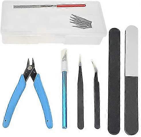 Professional 8 Pcs Gundam Model Tools Kit Modeler Basic Tools