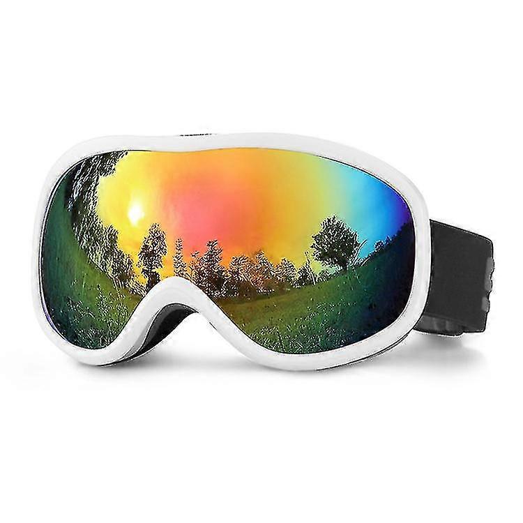 משקפי סקי לגברים נשים, משקפי סנובורד נגד בוהק, 100% Uv400 עדשת הגנה מפני UV