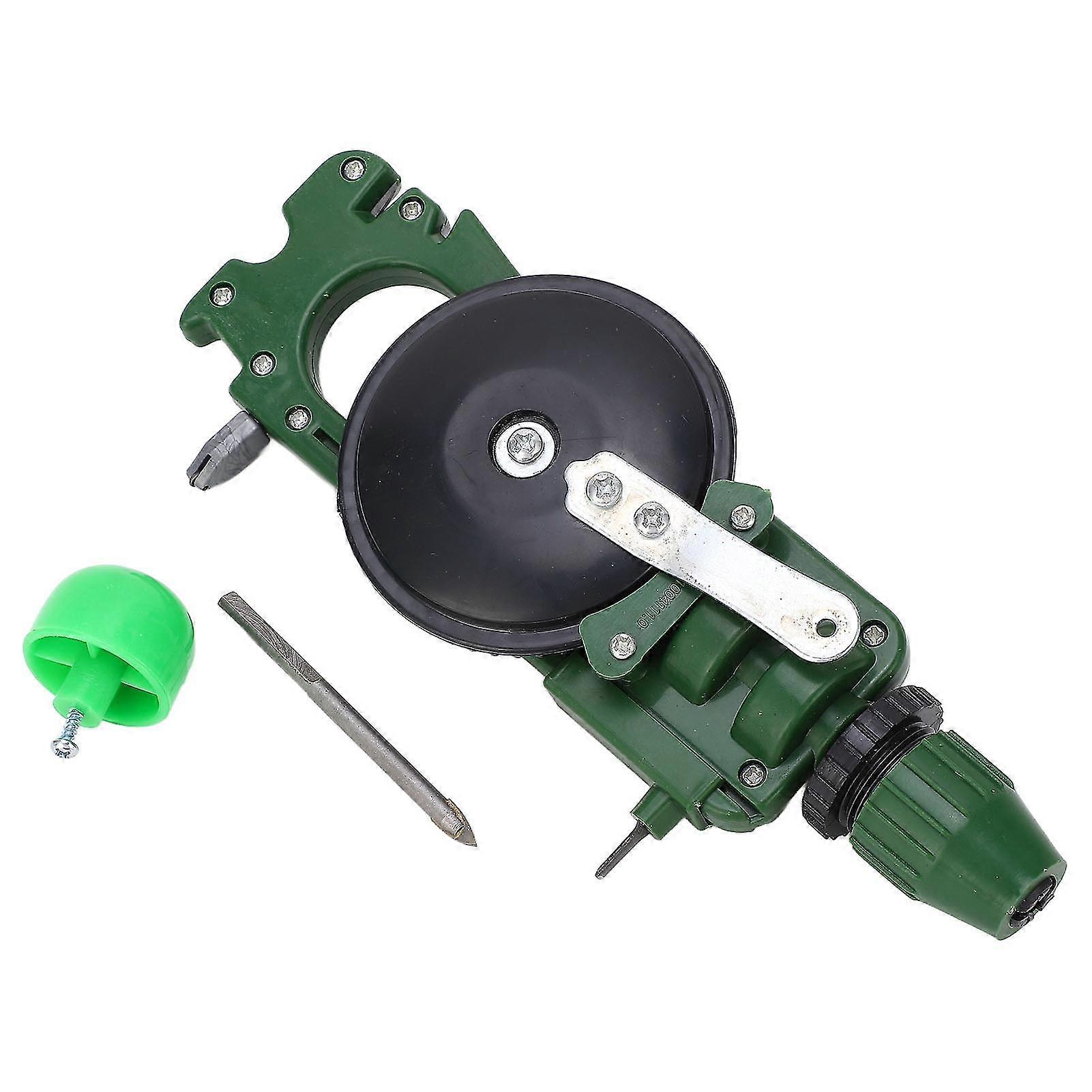 Multifunctional Hand Crank Drill Knife Sharpener Glass Cutter Abs Tool For Woodworking