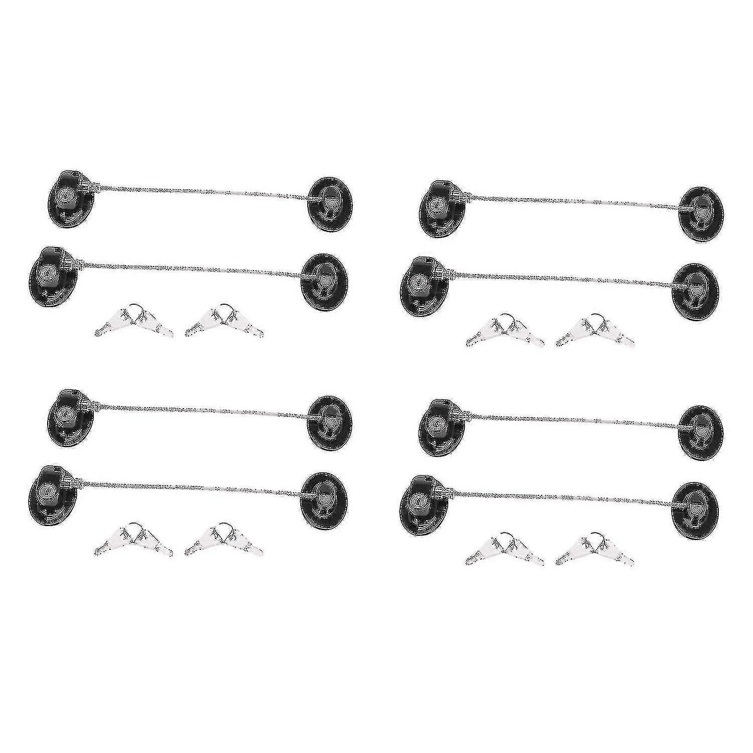 8 Pieces Refrirator Door Zer Door File Er Ld Safety