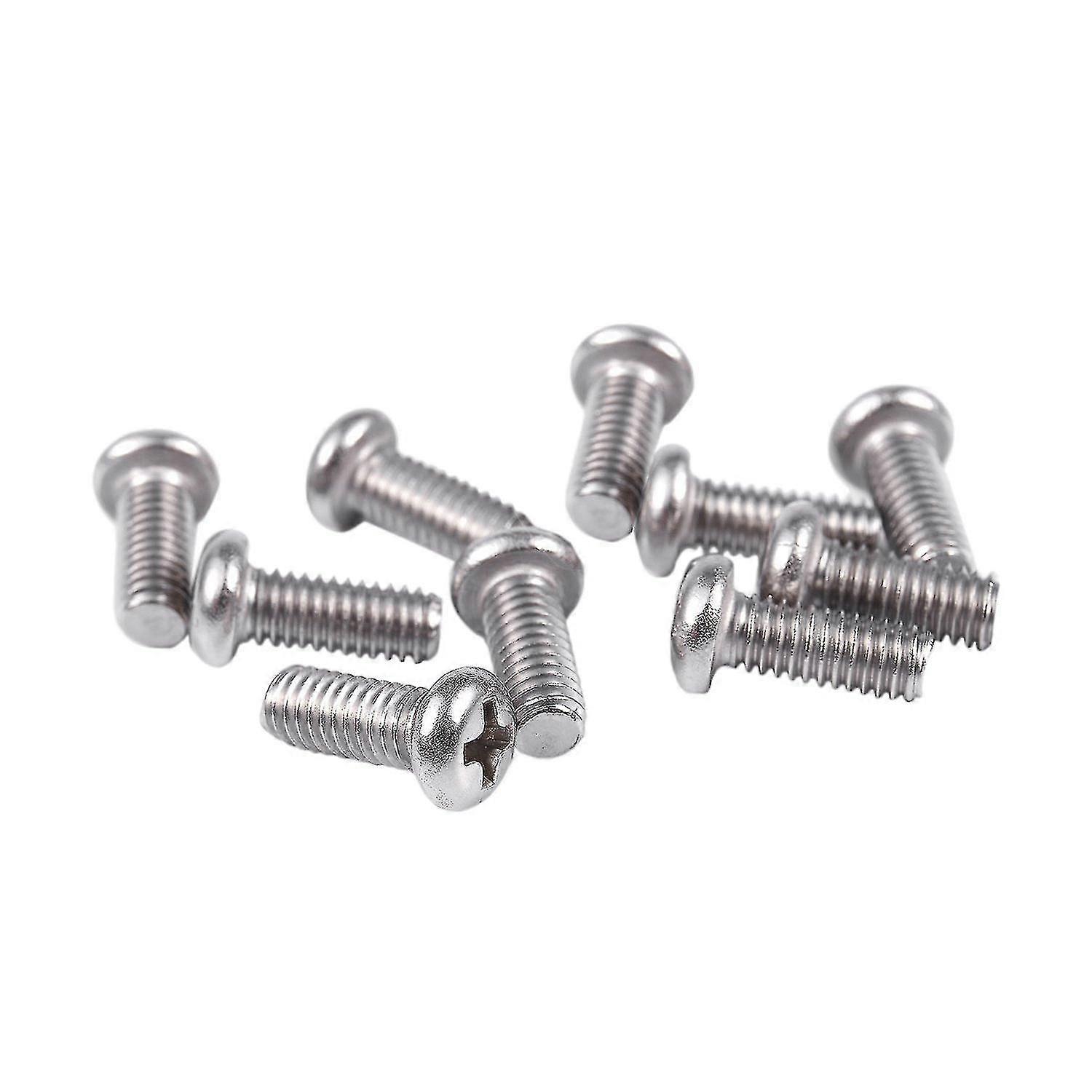 10 Pieces Computer Tv Lcd Monitor Stand Bracket Mounting Screw M4x10mm