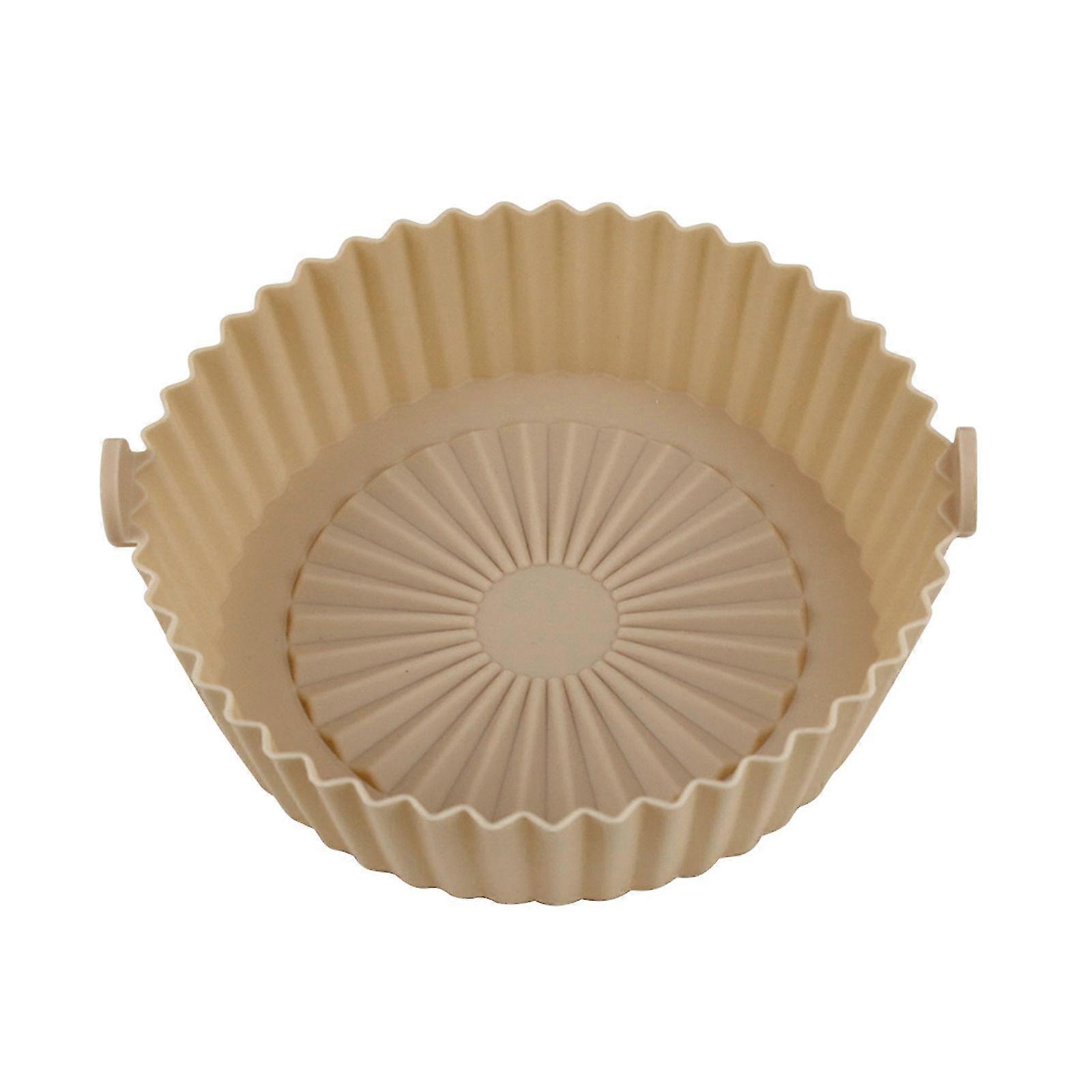Reusable Air Fryer Silicone Pot, Heat-resistant Non-stick Baking Basket