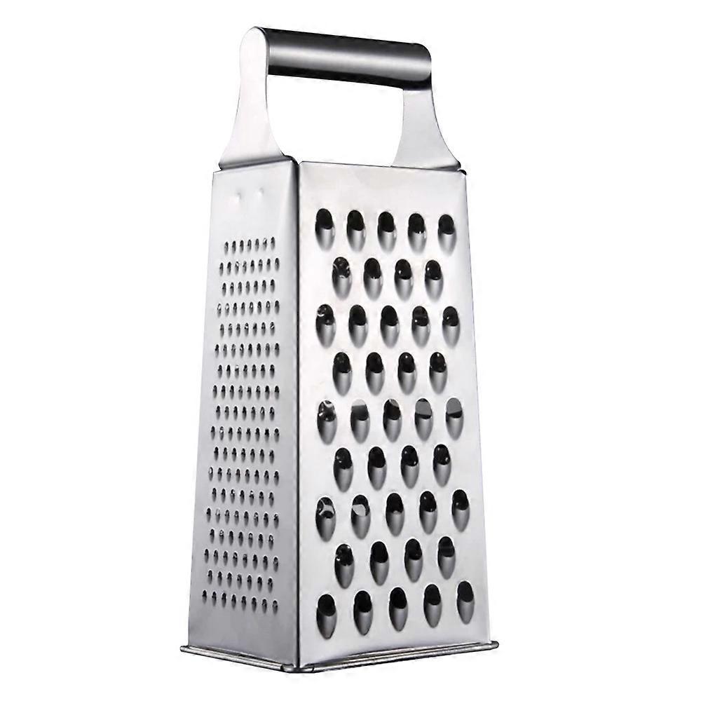 4 sided Grater with Container Hand held Vegetable Grater Slicer Zester