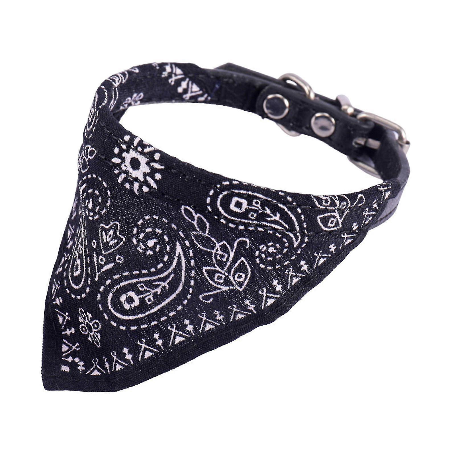 Triangle Cat Dog Bandana Soft Touch Fabric Reusable Colorful Bandana For Small Medium Large Dogs