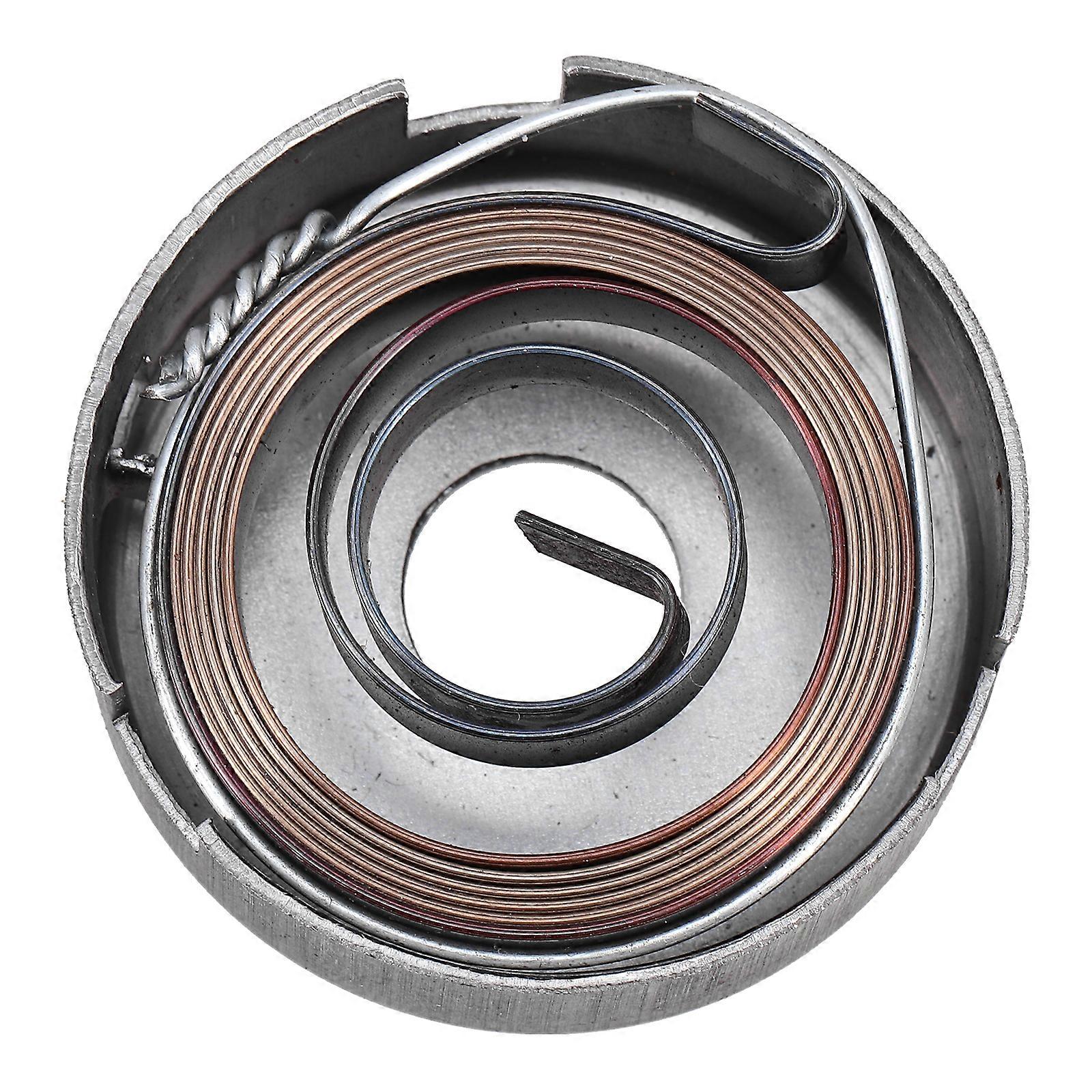 1 Set Drill Press Quill Feed Return Coil Spring Chromeplate Return Coil Spring Bench Drill Press Feed Spring Stationary Drill Press Quill Spring