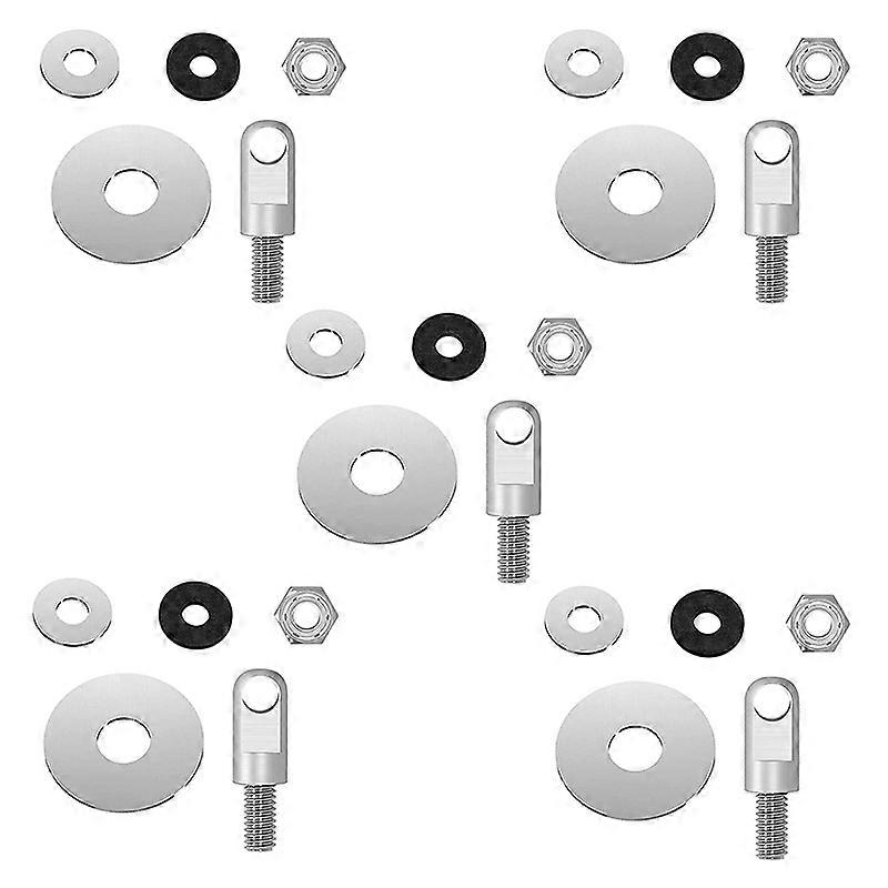 Ammo Can Box Lock Hardware Kit Steel for 50 Cal Fat 50 30 Cal Metal Ammo Case Lock Hardware Screw Sets for Money Bullet Safe Box