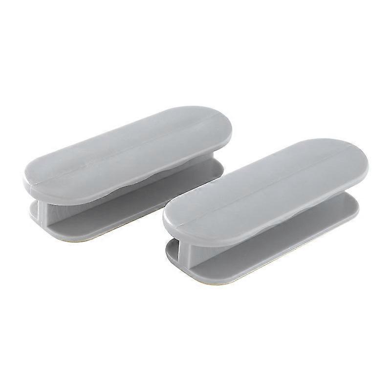Stick on Handles Self-Adhesive Door Handles 4pcs Drawer Plastic Handles Cabinet Sliding Window Door Handles for Fridge Wardrobe Cupboard Punch-Free Au