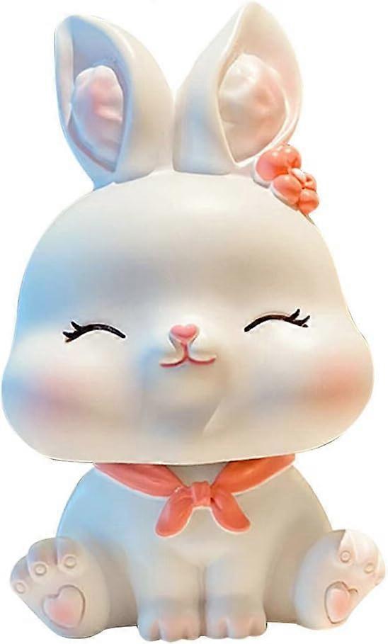 Car Dashboard Decorations Bobble Head Rabbit Car Dashboard Decorations Bobble Head Rabbit Funny Car Shaking Rabbit Decoration for Car Interior Decorat