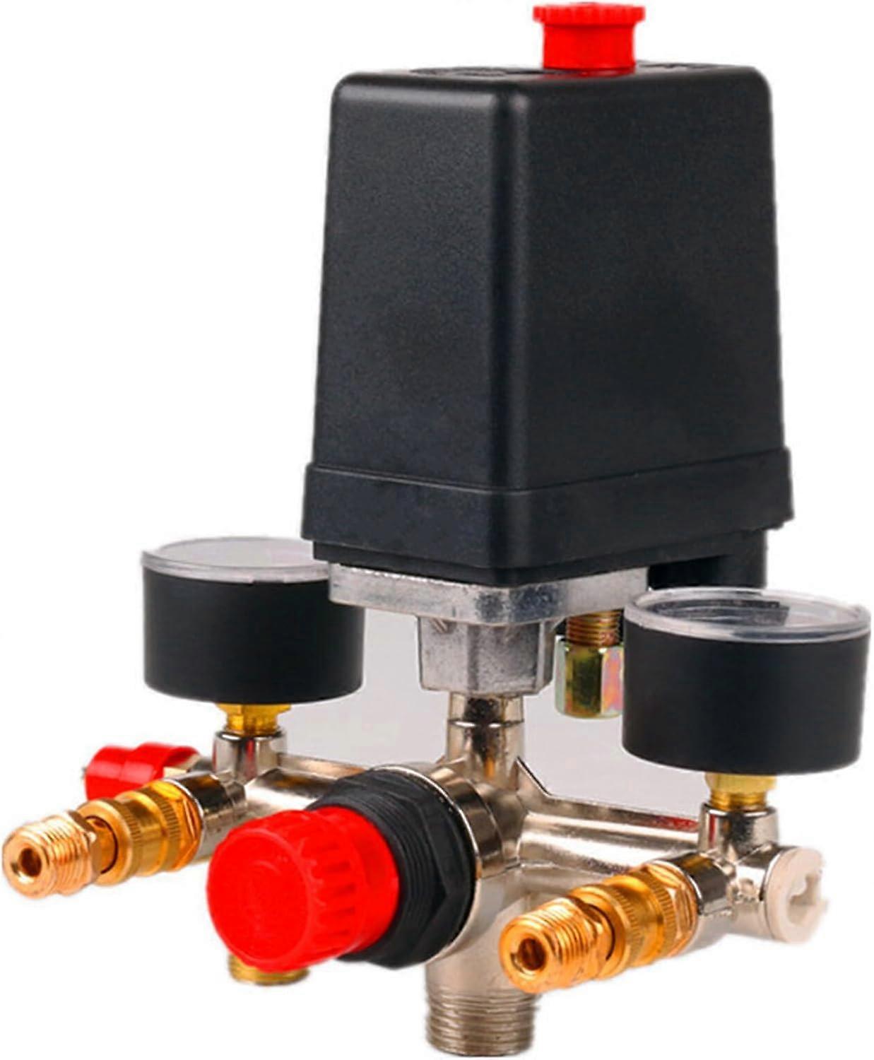 220V Pressure Regulator with Compressor Switch Air Compressor Accessories
