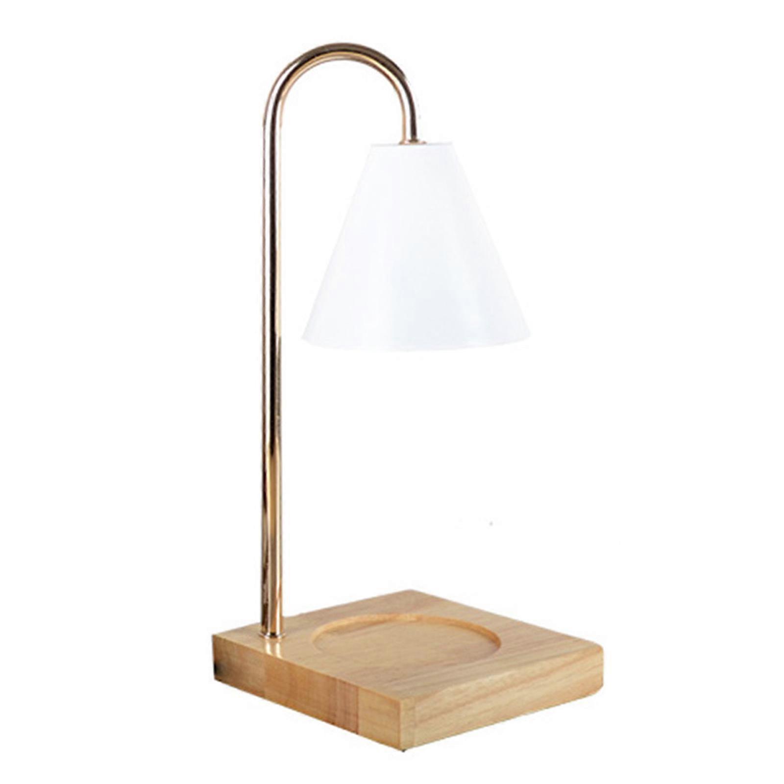 Candle Warmer Lamp - Upgraded Dimmable Light Control| Wooden Base