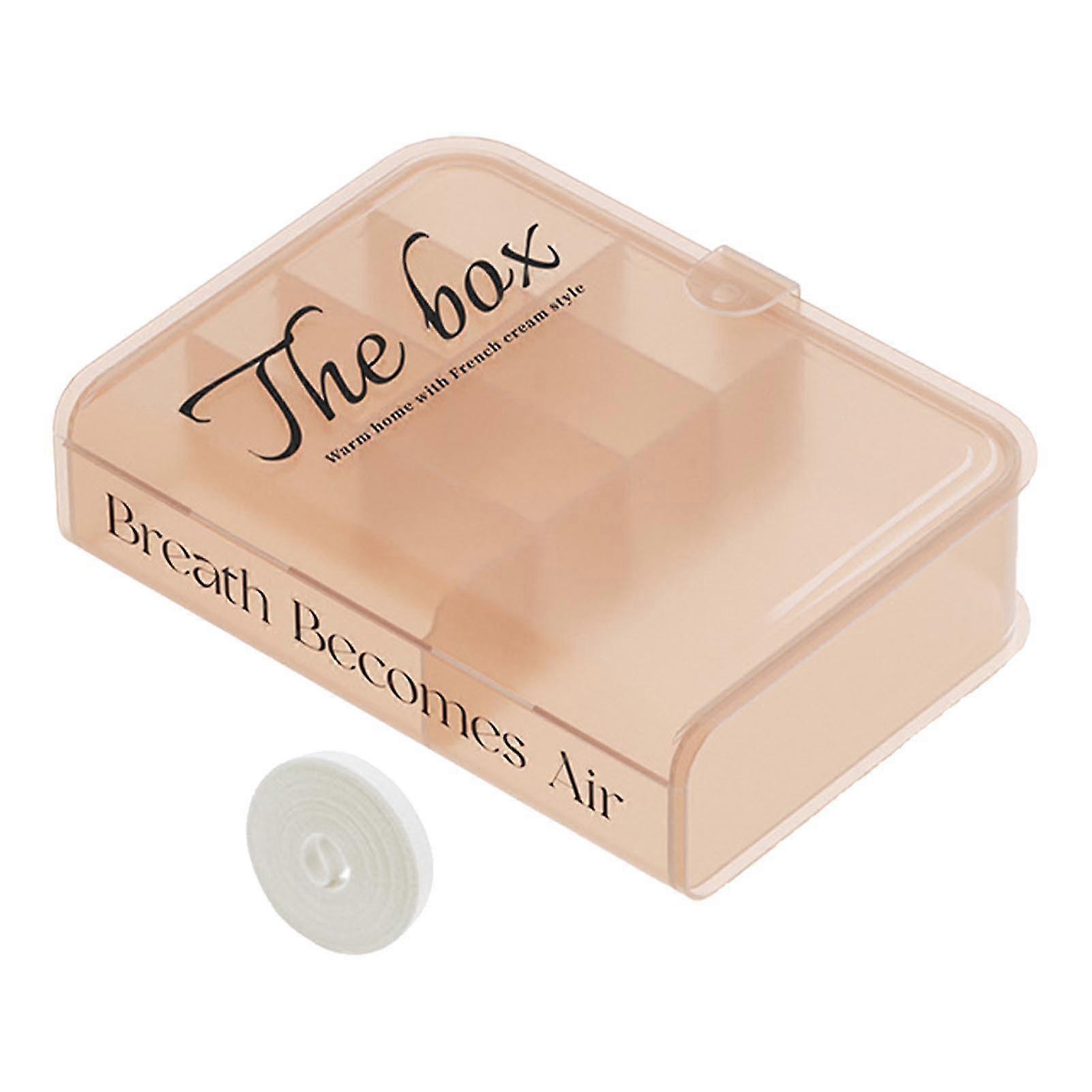 Desktop Organizer Box Data Cable Storage Case Plastic Book Design Home Decoration for Line Earbud
