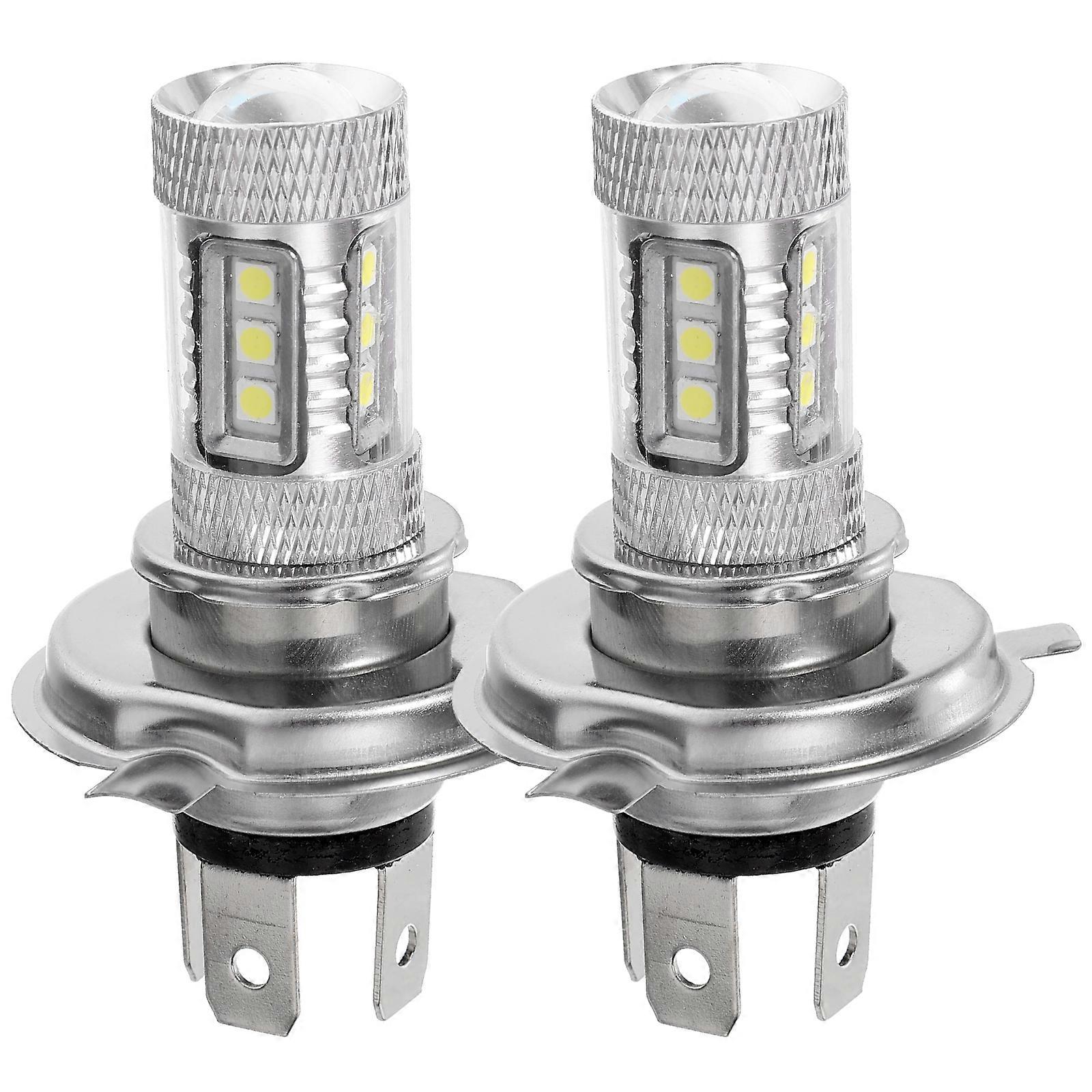 2pcs H4 80W  Headlamp LED Vehicle Headlight Fog Lamp Automobile LED Headlights