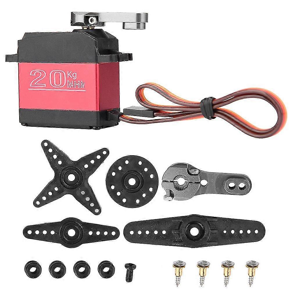 Waterproof Digital Servo DS3218MG Metal Gear 20kg Torque for RC Mechanical Arm