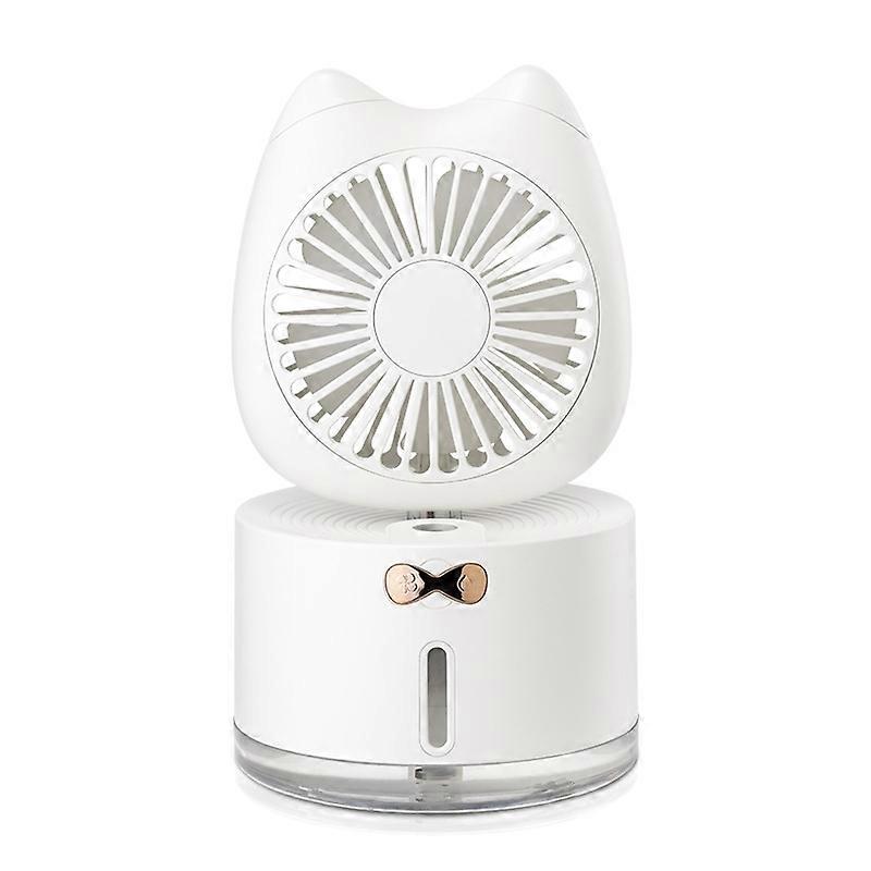 BD-MM1 Cat Shape Household Desktop Spray Humidifier Fan