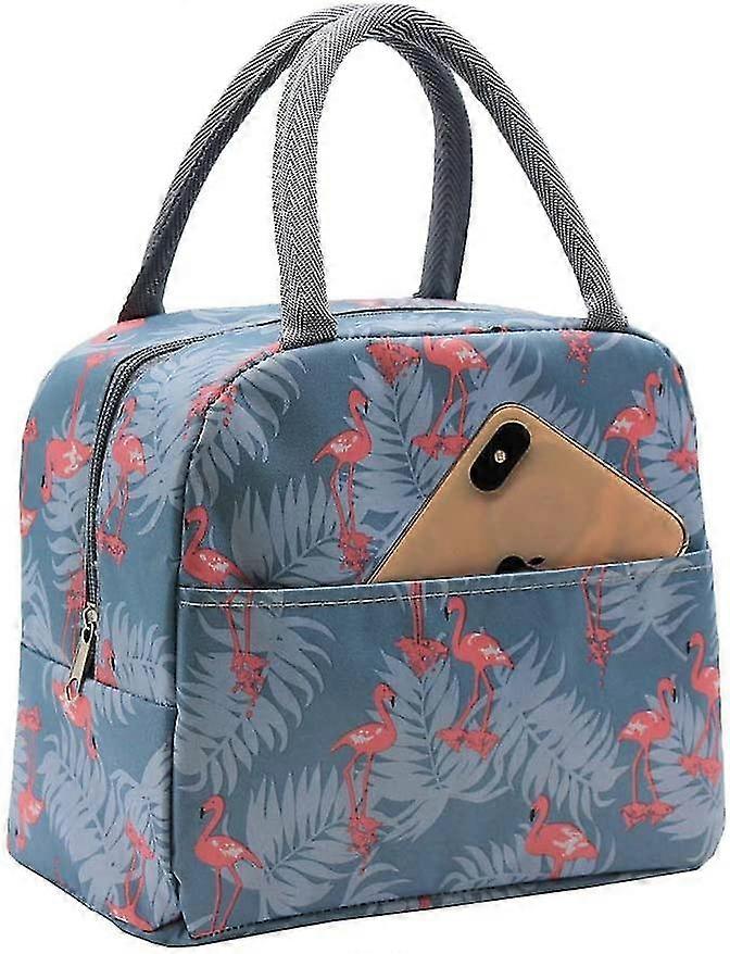 Flamingo Cooler Bag Blue