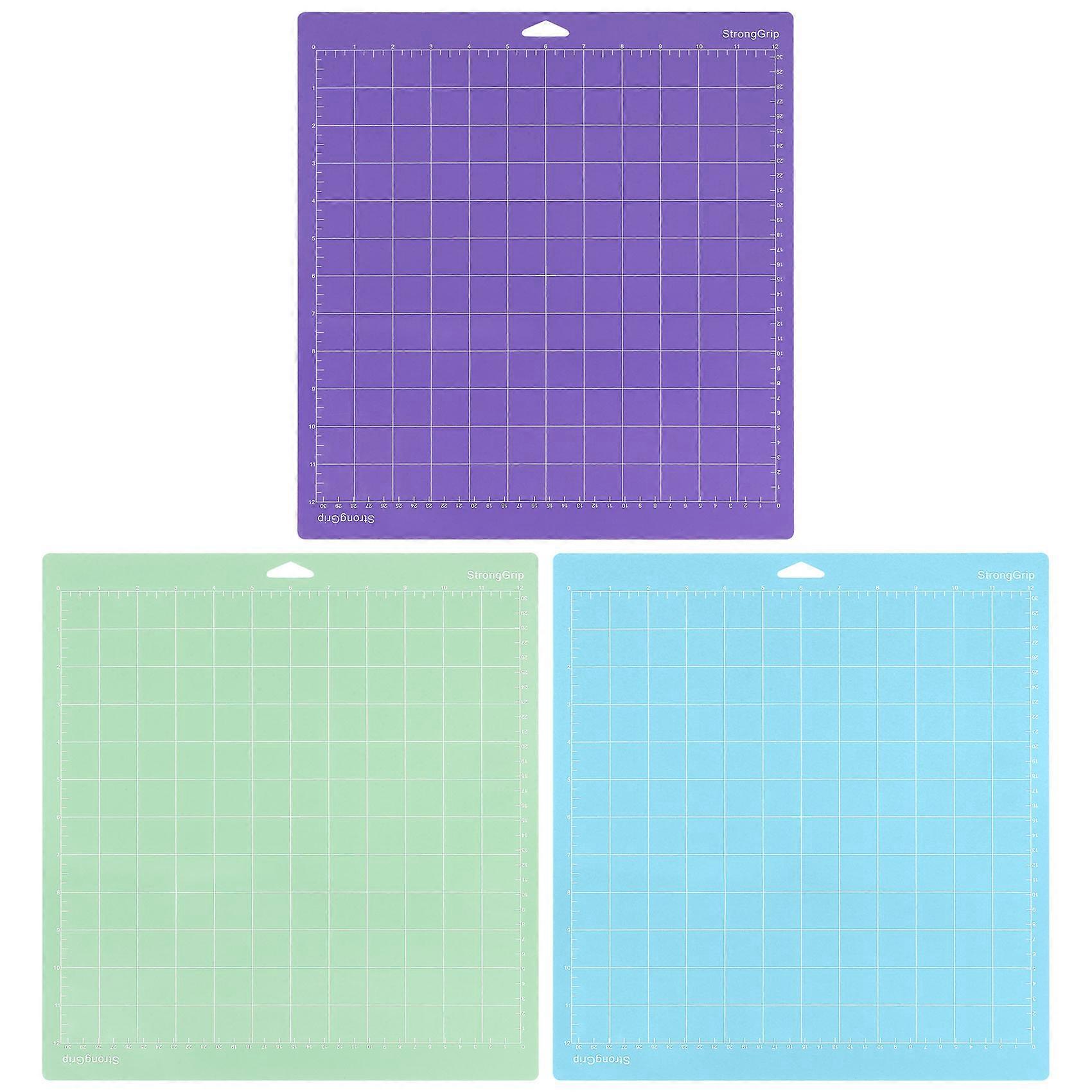 3Pcs Cutting Mats for Explore Air 2/Air/One/Maker 12X12Inch Sticky Cutting Mats Replacement Accesso