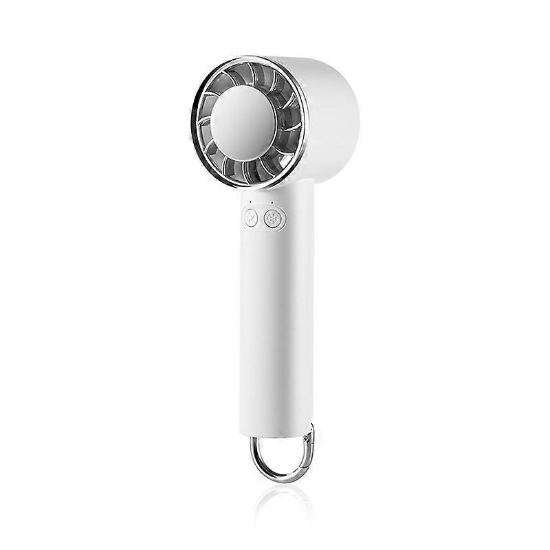 Handheld USB Mini Fan with Hook, Portable Battery Operated Fan for Hiking, Travel, Camping, and Outdoor Activities