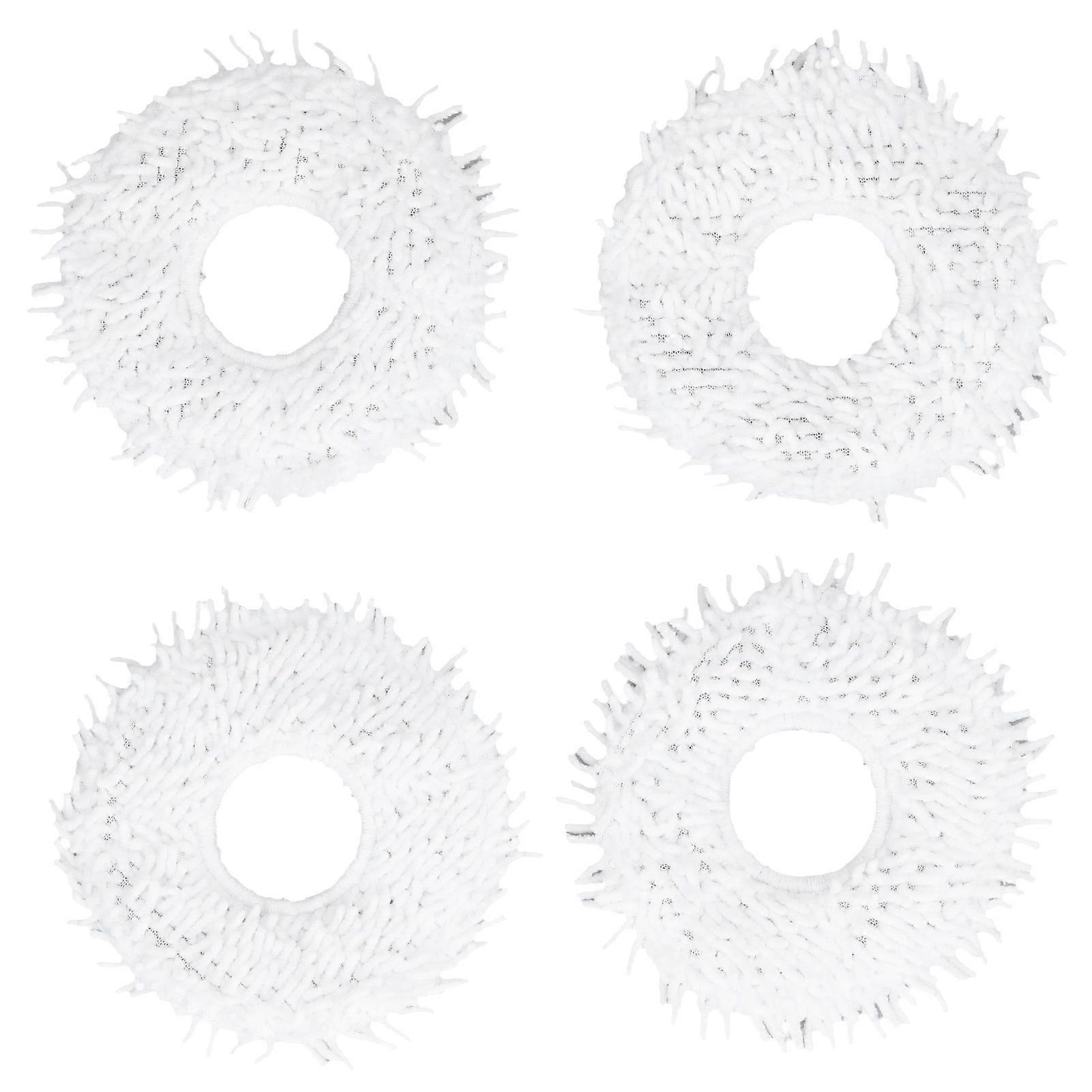 4Pcs Sweeper Replacement Mop Cloth Cleaning Mop Pad Non Woven Cloth for N9+ Sweeper Robot