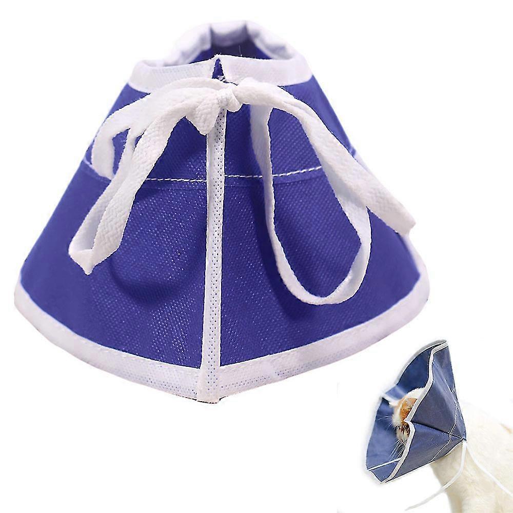Soft Cat Recovery Collar, Cat Cone Collar, Nonwoven Fabric Elizabeth Collar,protective Wound Healing Collar Specially Designed For Cats
