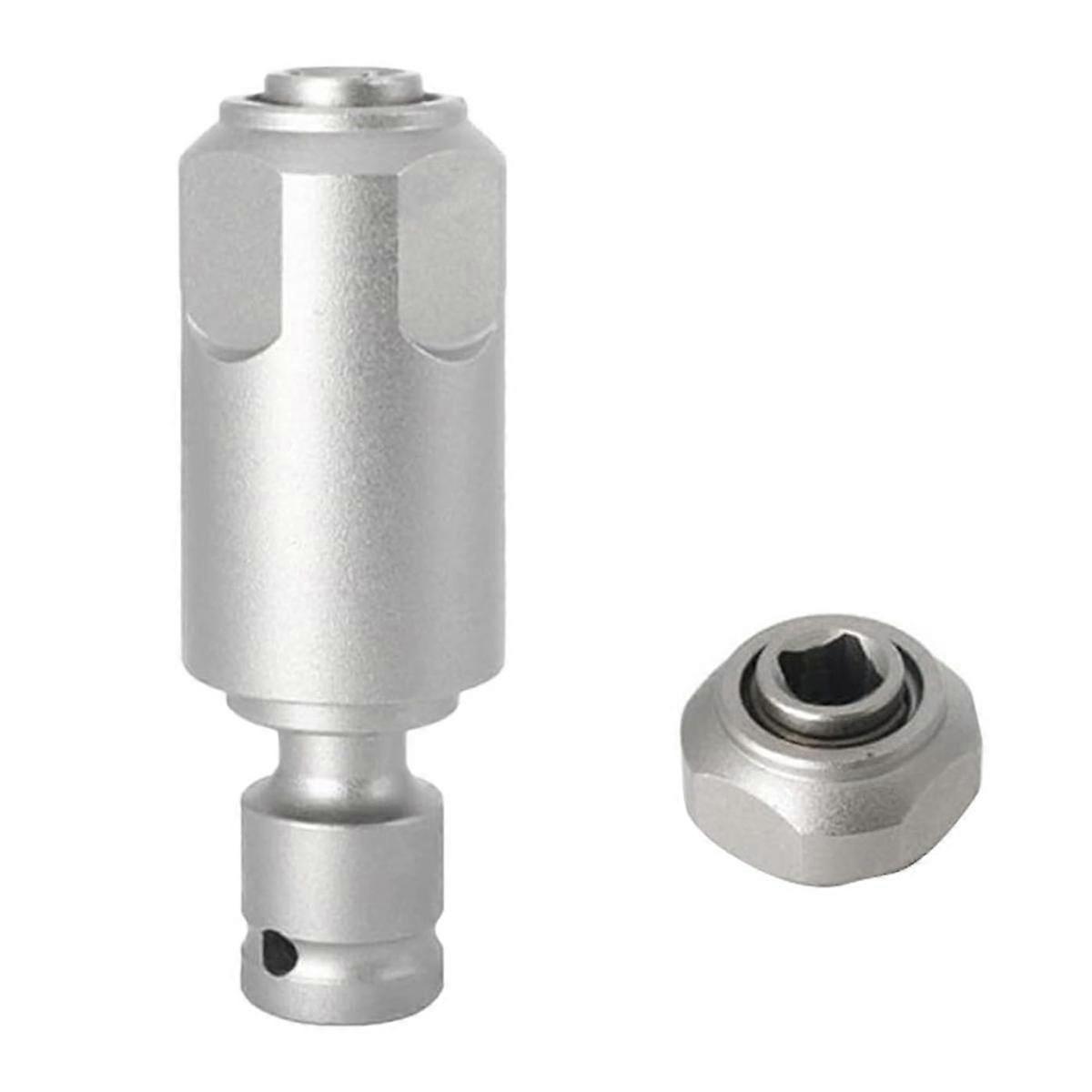 Electric Wrench to Hammer Adapter,1/2 Conversion Connector Rod Square Handle Electric Hammer Drill,1Pcs