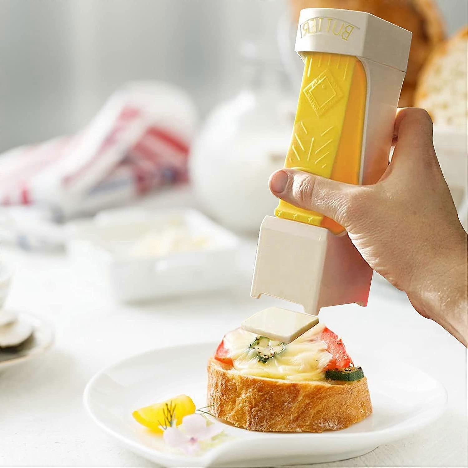 Butter Slicer, One Click Butter Cheese Cutter Tool Plastic Butter Slicing Cooking Accessories