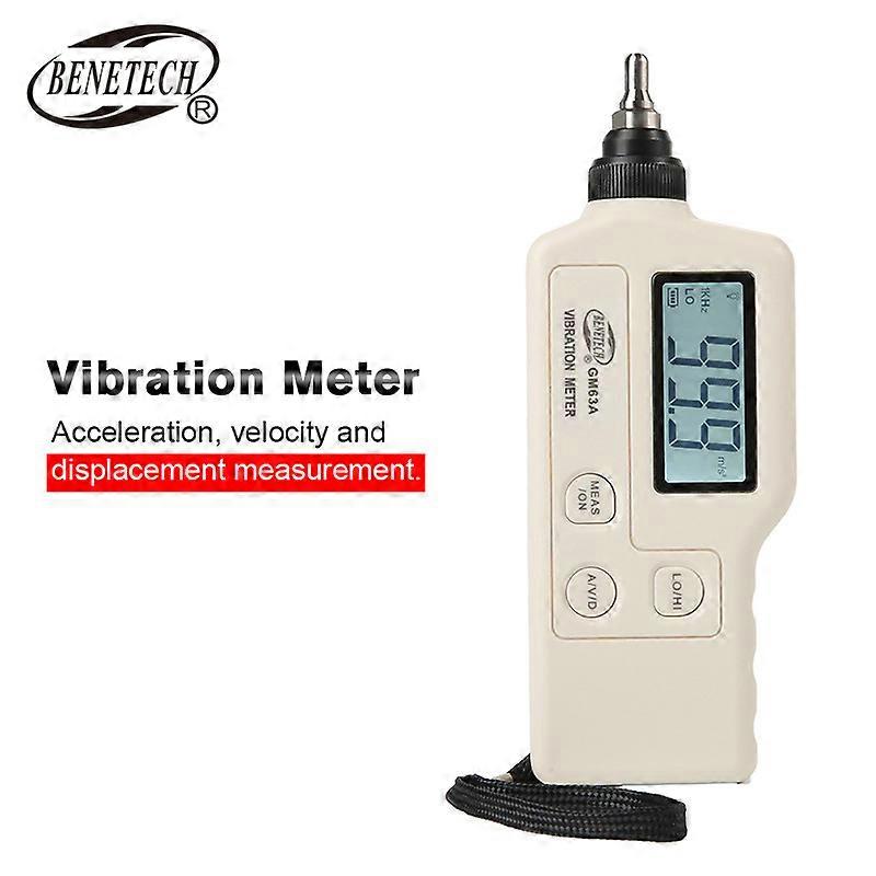 Standard Intelligence Gm63a High Precision Vibration Measurer Handheld Vibroscope Vibration Measuring Pen Vibration Tester Mechanical Failure