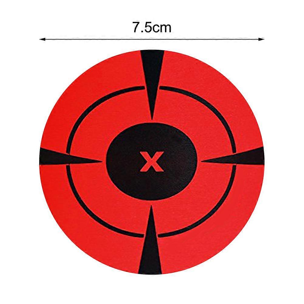 125 Splatter Target Stickers for Shooting Practice, 7.5cm Diameter