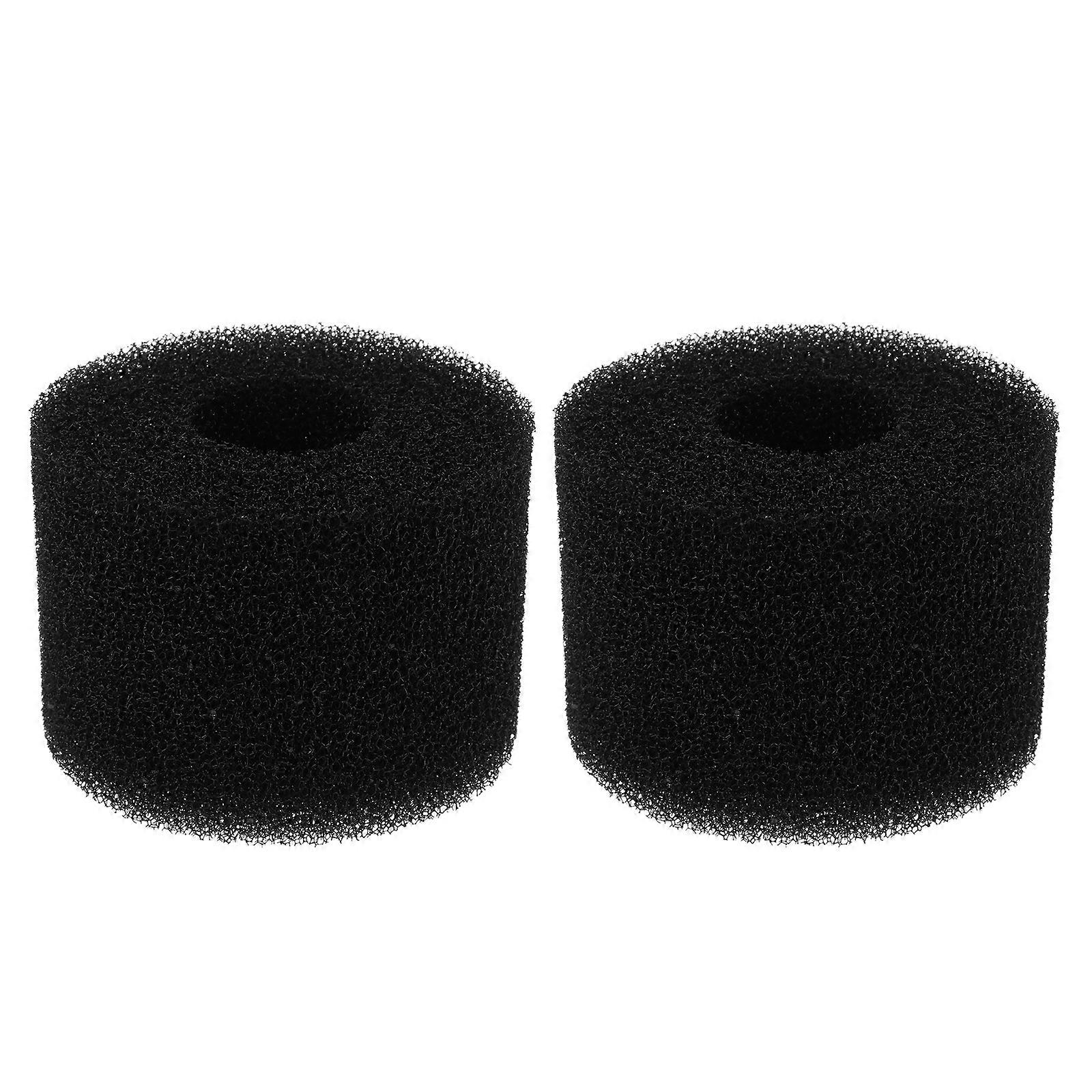 2pcs Practical Sewage Filter Sponge Cylinder Filter Sponge for Pool Use