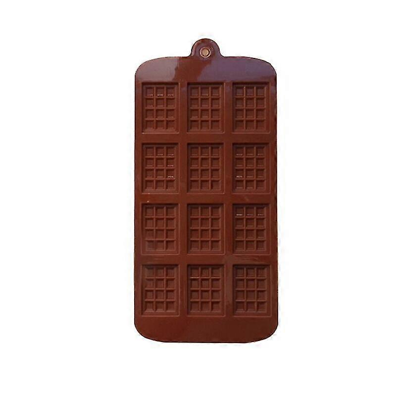 Chocolate Chip Mold Pudding Baking Tool Hot Kitchen Supplies PastryBrown8Pcs