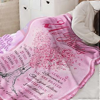 FJAUOQ Regalo per il 18° compleanno per ragazza, 18 anni ragazza regali di compleanno coperta 127 x 152,4 cm, regali per ragazza di 18 anni, decorazioni per 18° compleanno per ragazza, idee