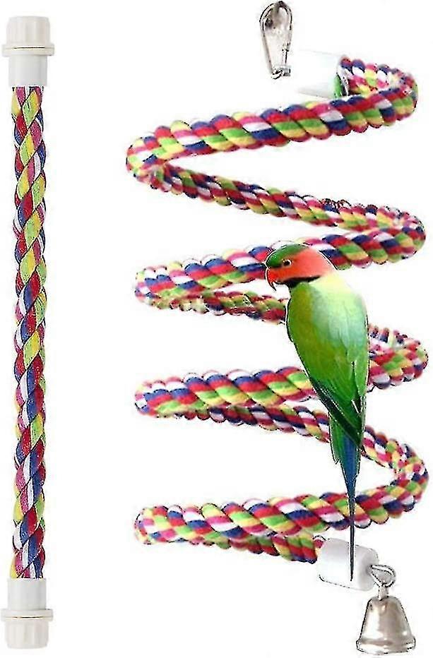 Rope Bungee Bird Toy, Bird Perch