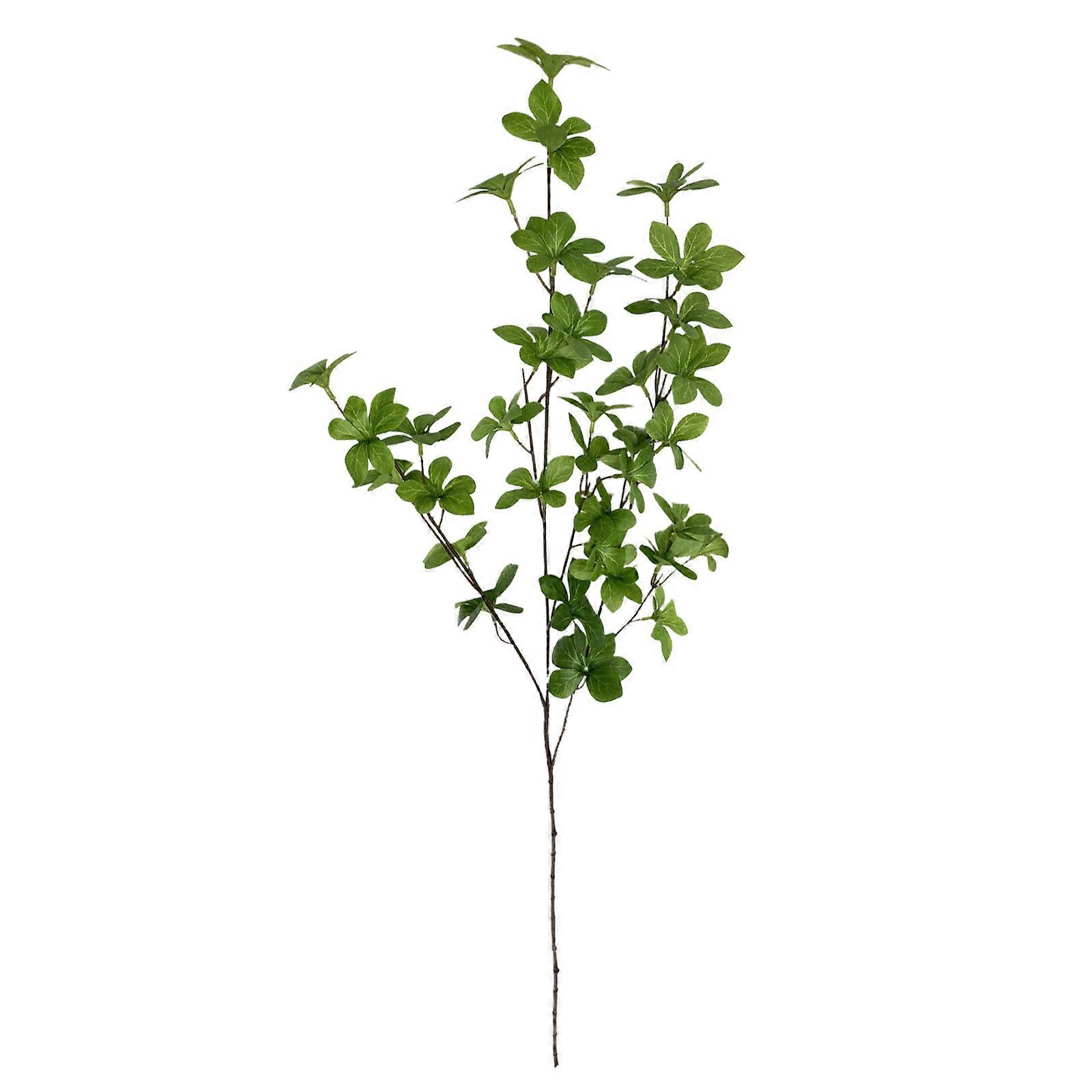 New Artificial Eucalytus Green Branches Faux Ficus Twig Home Office Shop Decoration 2023 New