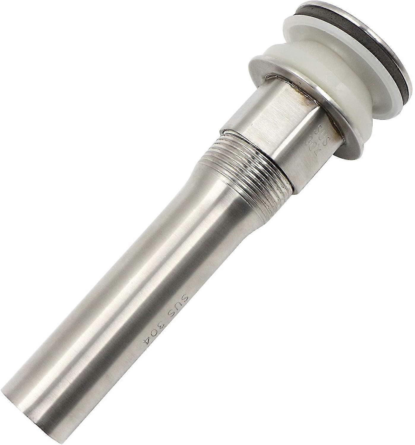 Push-button Waste Set Without Overflow, Universal Waste Set For Washbasins