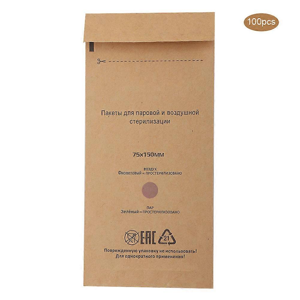 100Pcs Disposable Sterilization Cosmetics Nail Tool Bag Disinfection Machine Accessory