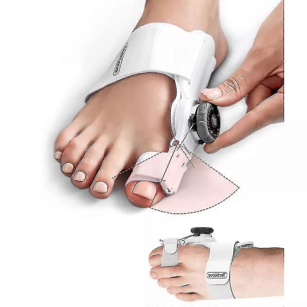 Bunion Splint Big Toe Raddrizzatore Correttore Piedi Sollievo dal dolore Alluce Valgo Correzione Ortopedica