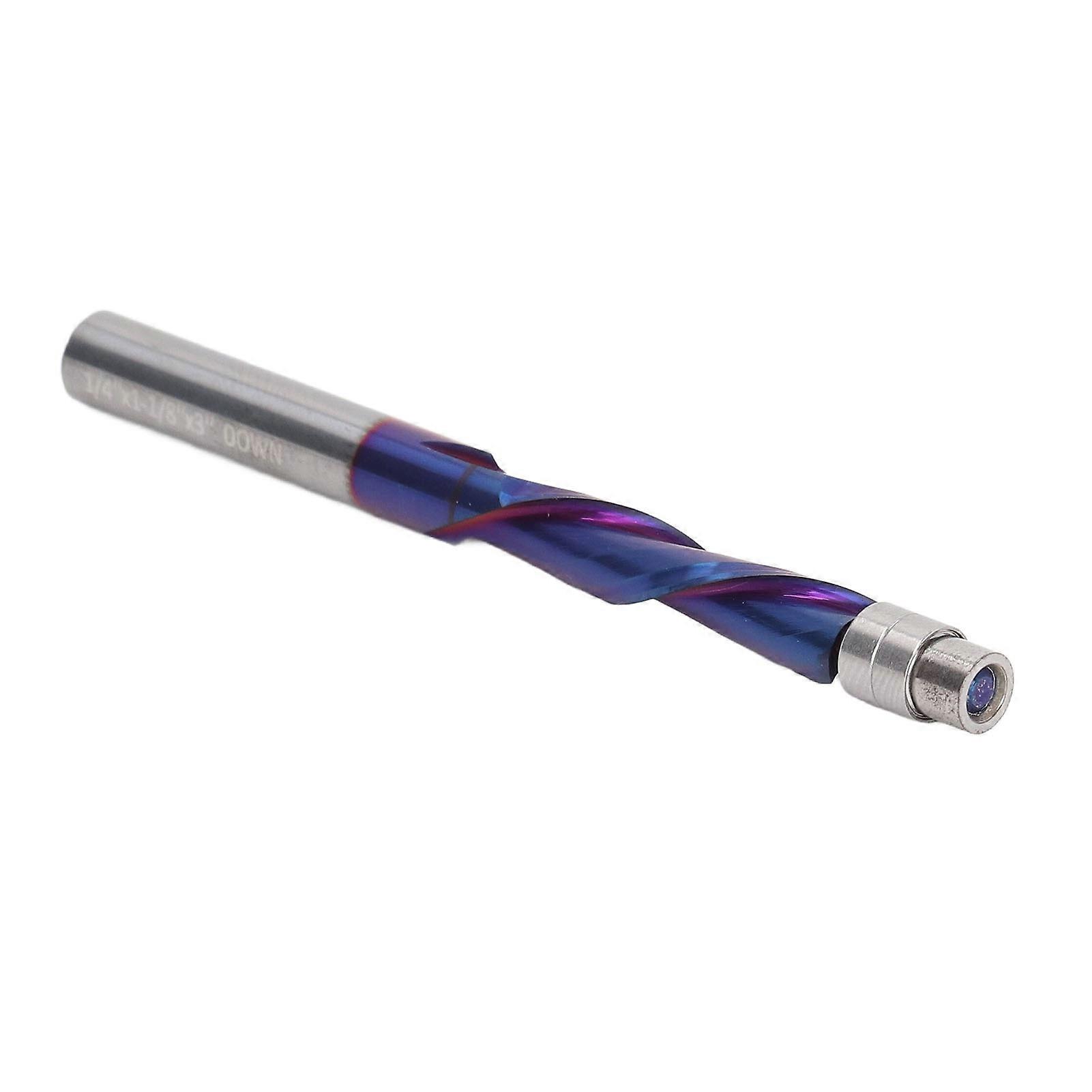 Flush Trim Bit Up Cutter 1/4" Shank Solid Carbide 3" with Bearing