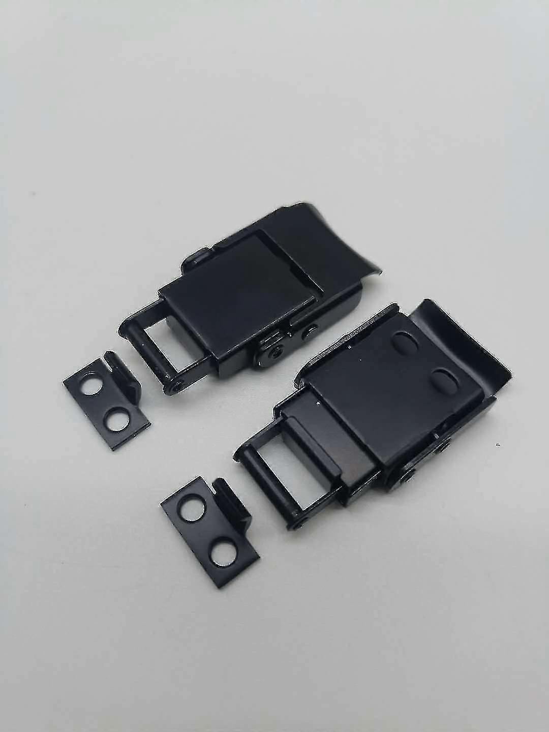 4pcs Stainless Steel Toggle Latch, Spring Clasp Lever Latch For Cash Boxes, Black