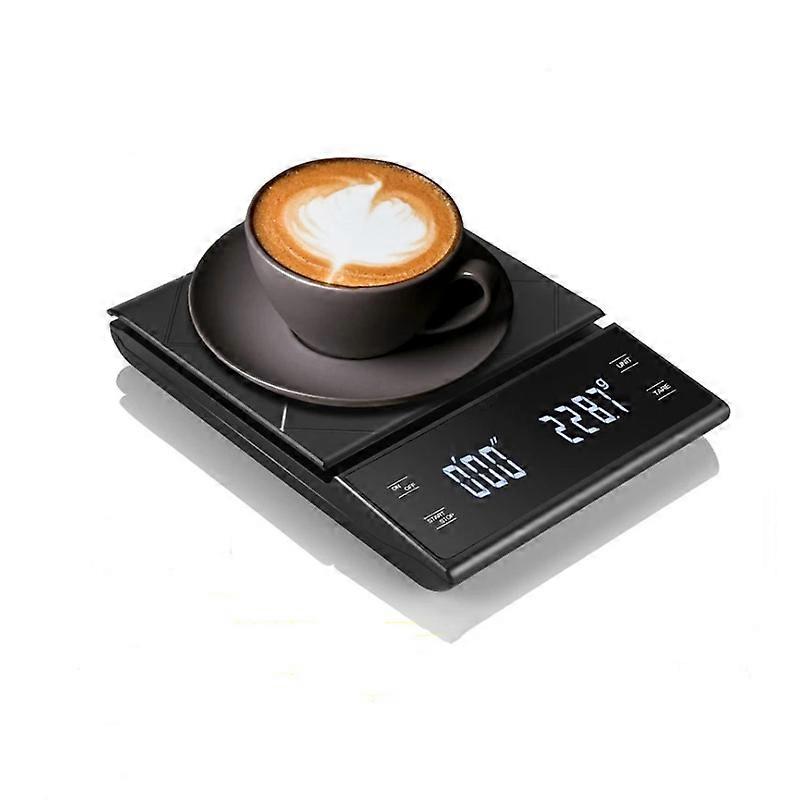 Electronic Coffee Scale Digital Scale Smart Coffee Scale 3kg/0.1g Electronic Kitchen Scale with Timer