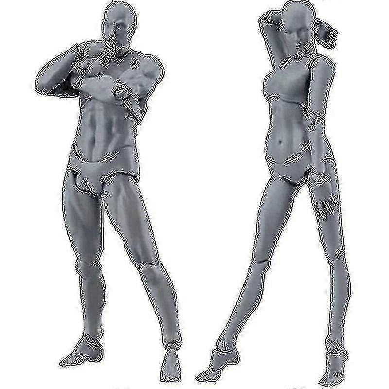 Movable Mannequin Action Model - Pvc Drawing Mannequin Parts/set For Desktop Decoration And Sketch