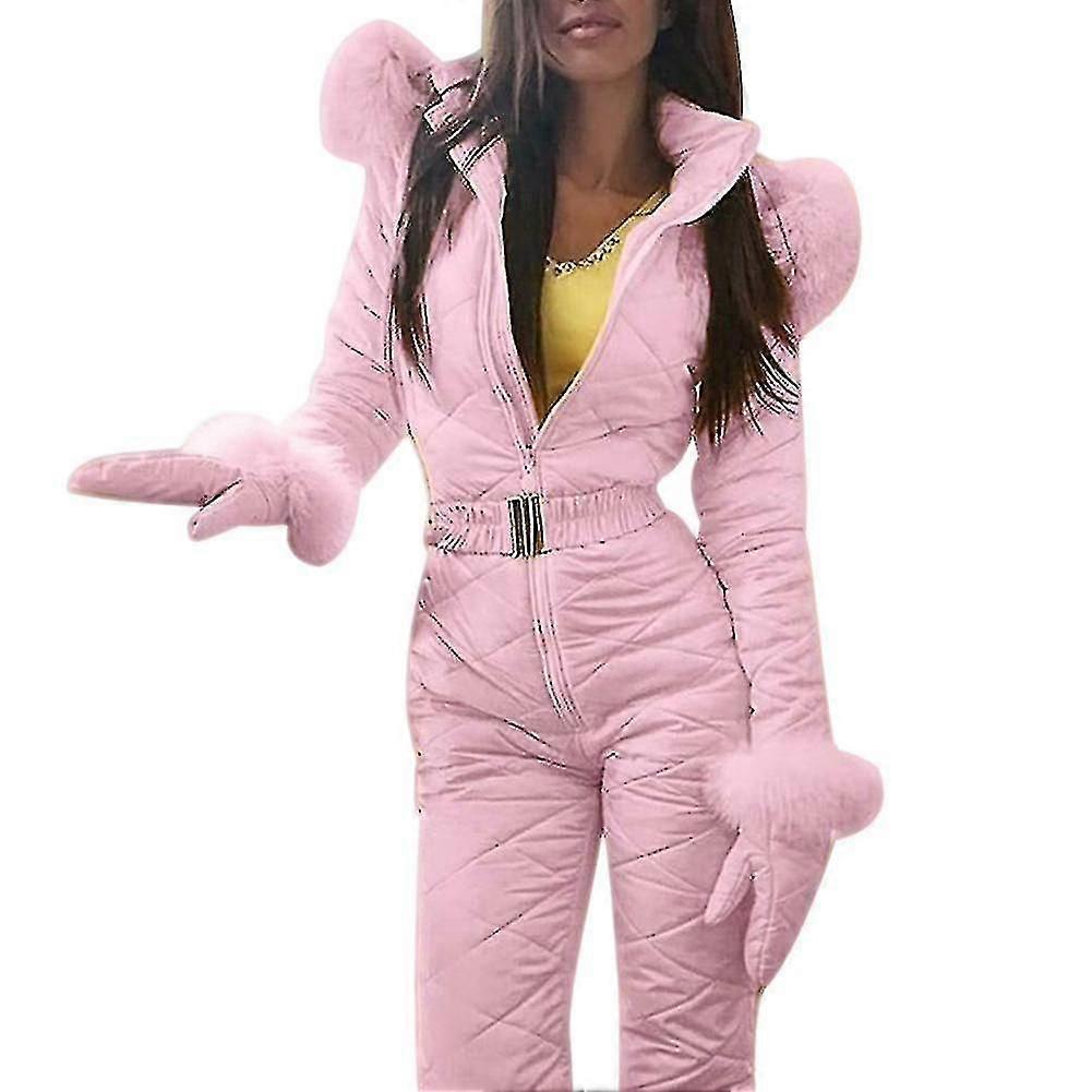 Γυναίκες Χειμώνας Ζεστό Snowsuit Υπαίθρια Αθλητικά Παντελόνια Κοστούμι Σκι Αδιάβροχο Ολόσωμη Φόρμα Tw