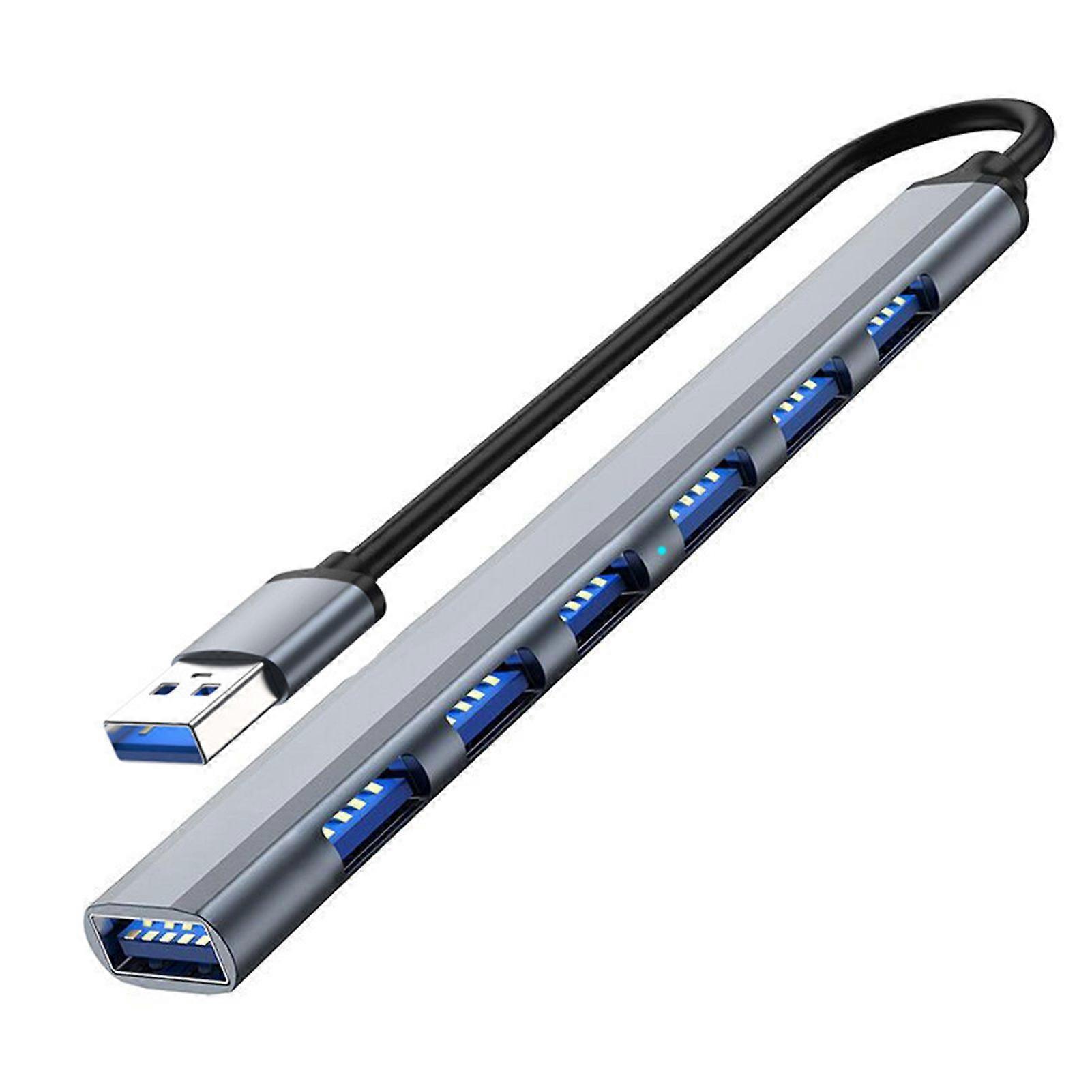 7-in-1 USB Type C HUB High Speed Docking Station USB 2.0 3.0 HUB Splitter Multiport Adapter Computer Accessories