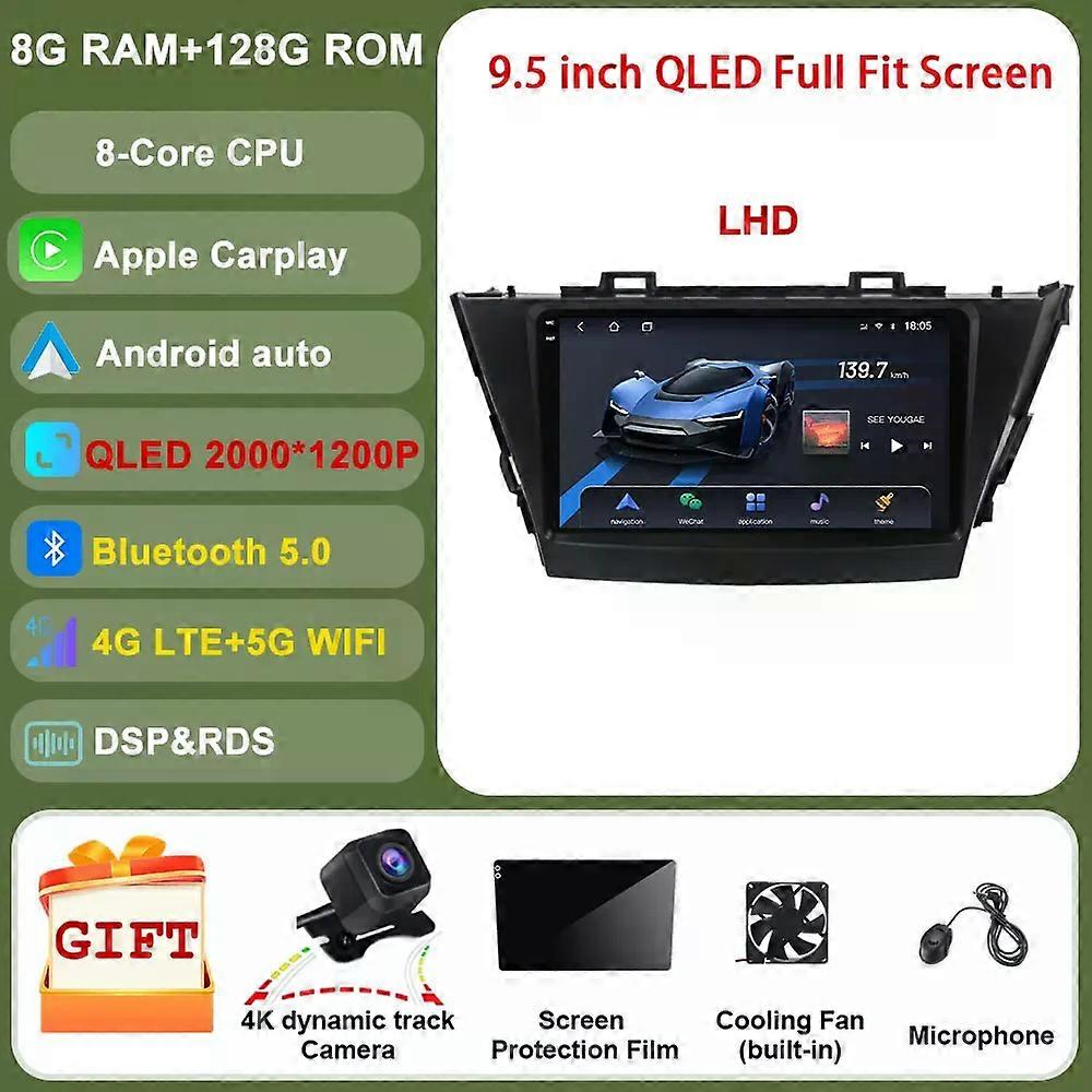 2k Android For Toyota Prius Plus V Alpha Lhd Rhd 2012 - 2017 Car Radio Multimedia Video Player Navigation Stereo Gps No 2din
