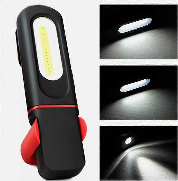 Magnetic Base LED Work Light Car Mechanic USB Rechargeable Flashlight Torch Lamp