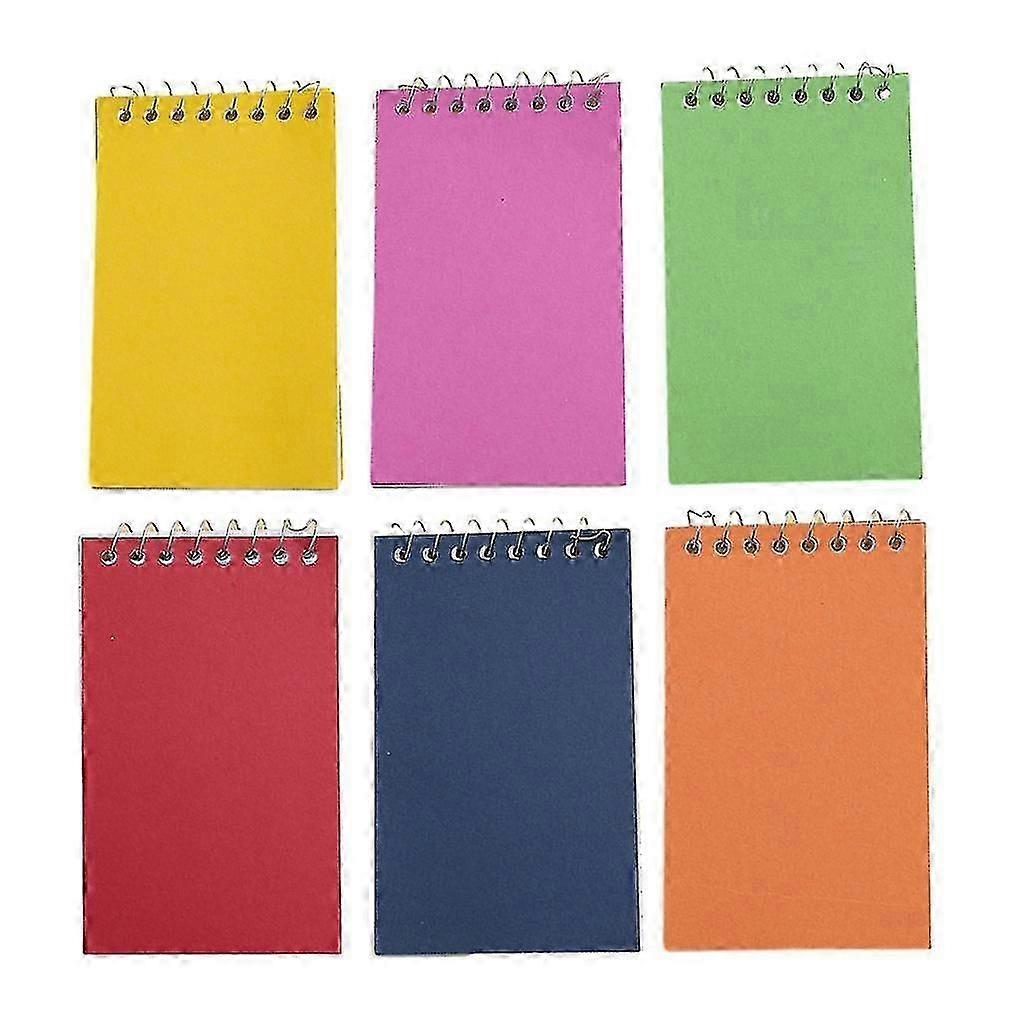 New Models 6 Pieces Reporters Notebooks Wire Journal Notebooks Wirebound Notebooks Gift