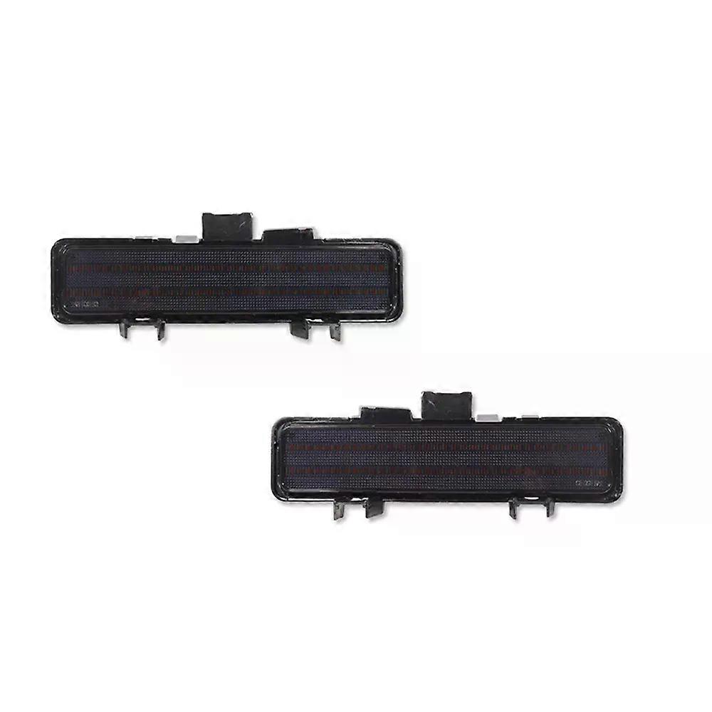 Switchback Amber Sequential LED Car Front Bumper Turn Signal Lights w/ White DRL For Chevrolet S10 Blazer For GMC Jimmy Sonoma