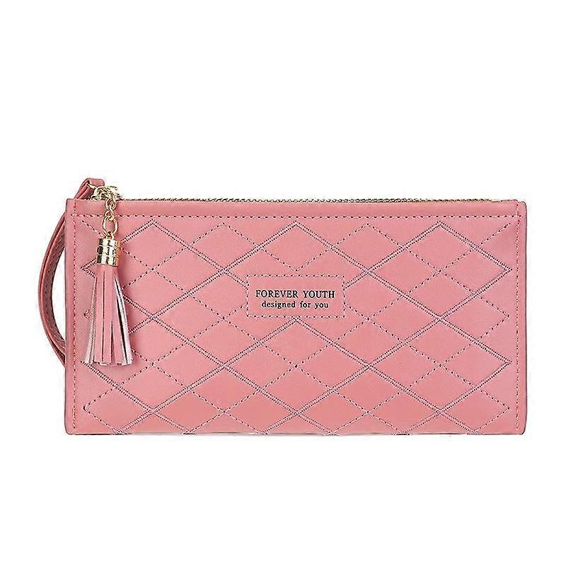 Long Wallet Women's Phone Bag Minimalist Small Fresh Double Layer Zipper Wallet Handbag