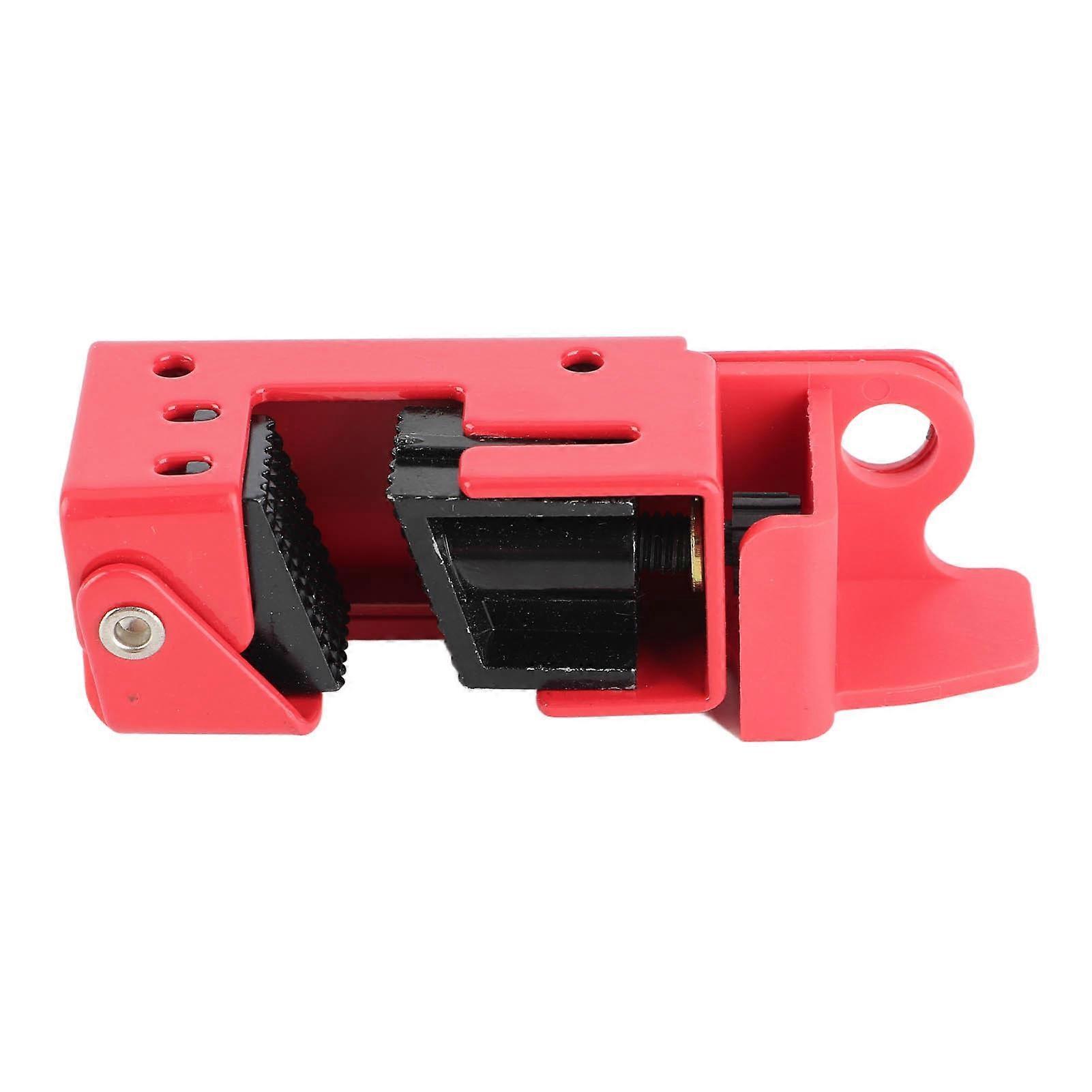 Red Lockout Circuit Breaker, High Corrosion Resistance, Aluminum Alloy, for Industrial Use