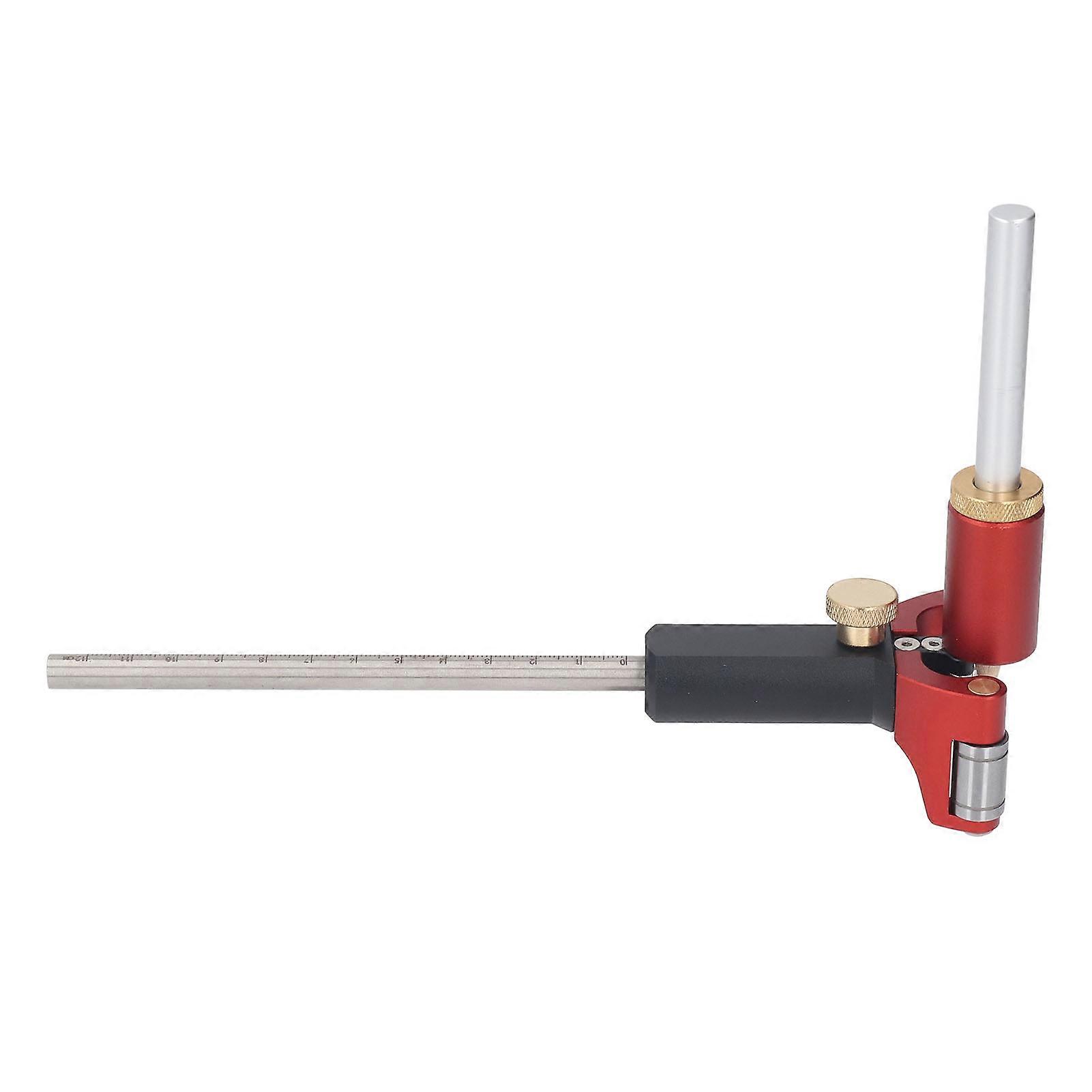 Multi Function Scribing Tool 0 to 120mm Linear Arc Dual Purpose Scriber for Ceramics Iron Acrylic Wood 