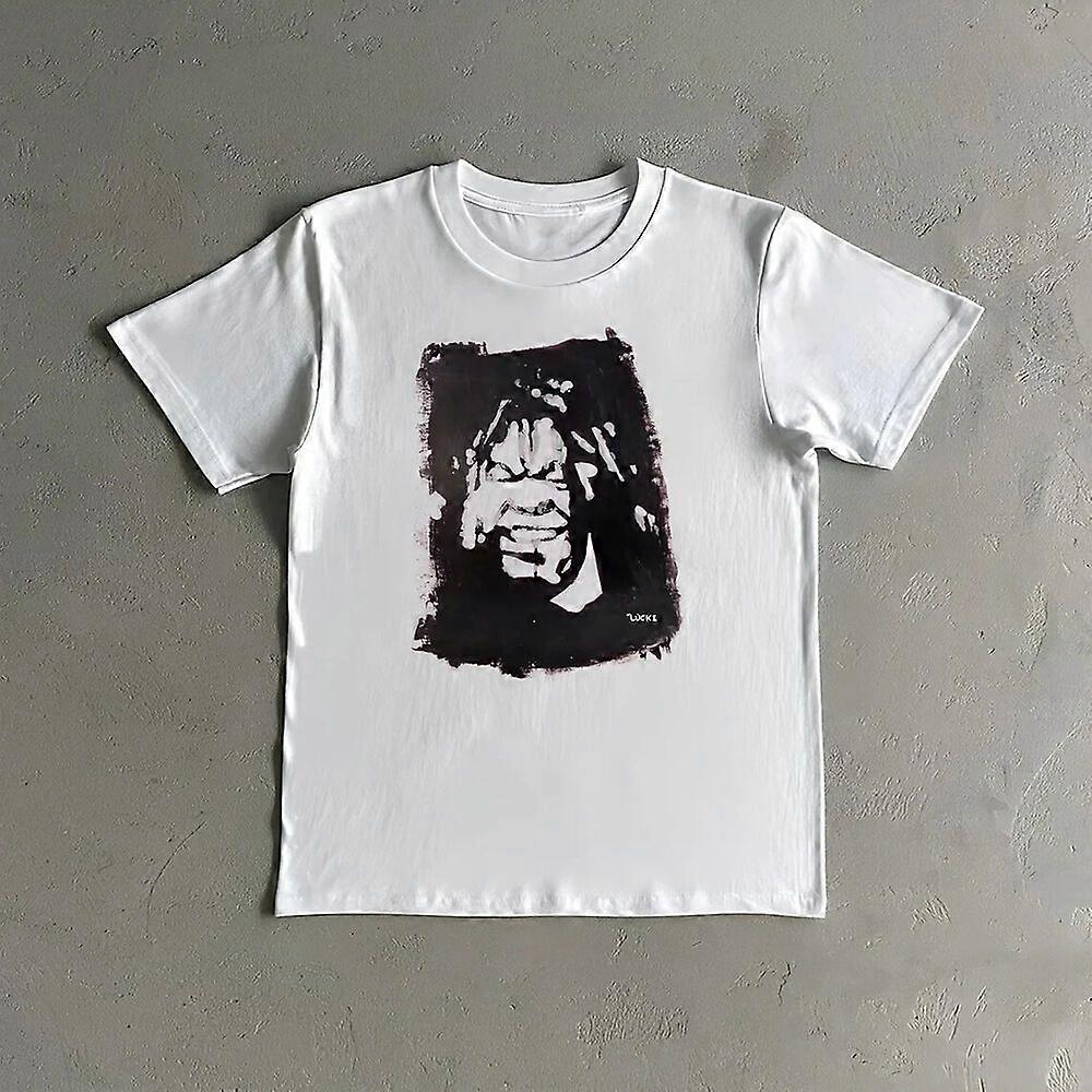 قميص لاكي - قميص ألبوم Watch My Back - تي شيرت Lucki Sunset - تي شيرت راببر TXU405